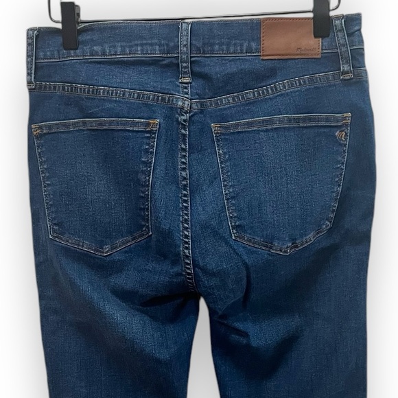 MADEWELL 9” High Rise Skinny Jeans Medium Wash Size 29 - Picture 8 of 13